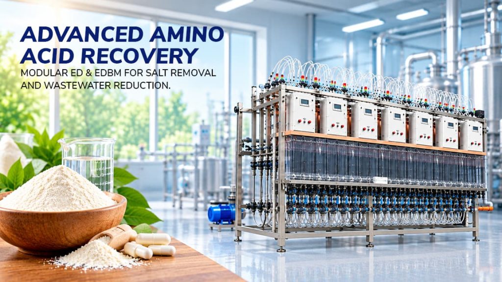 Electrodialysis Plant for Amino Acid Recovery
